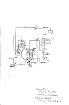 Flow sheet for the fluidized solids process, 1951. Source: CIPO, 530920_19950502_drawings_page1_scale25_rotate0