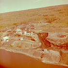 View of the Alberta Government Oil Sands Project plant at Bitumount, ca. 1951. Source: University of Alberta, 91-137-070