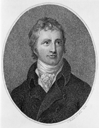 Copy of engraving of Sir Alexander Mackenzie by C. Muller, 1802; Mackenzie’s description of the "bituminous fountains" he observed is the first recorded, first-hand description of the Athabasca oil sands. Source: Glenbow Archives, NA-1733-1