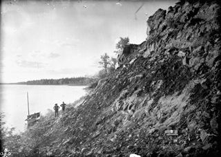 Tar Sands, Athabasca River, Alberta, n.d. Source: Geological Survey of Canada/Library and Archives Canada, PA-038166