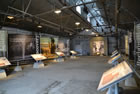 Interpretive displays commemorate the centenary of the discovery of the Turner Valley oilfield. <br />Source: Alberta Culture and Tourism