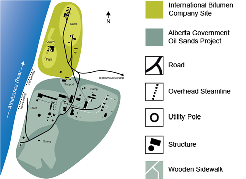 Map of Bitumount thumbnail